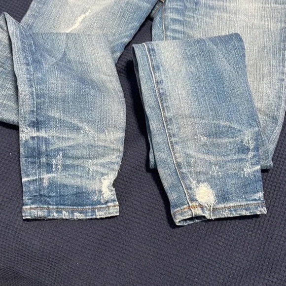 NWT Madewell 9” High-Rise Skinny in medium wash and lightly distressed Size 25 - Picture 4 of 7